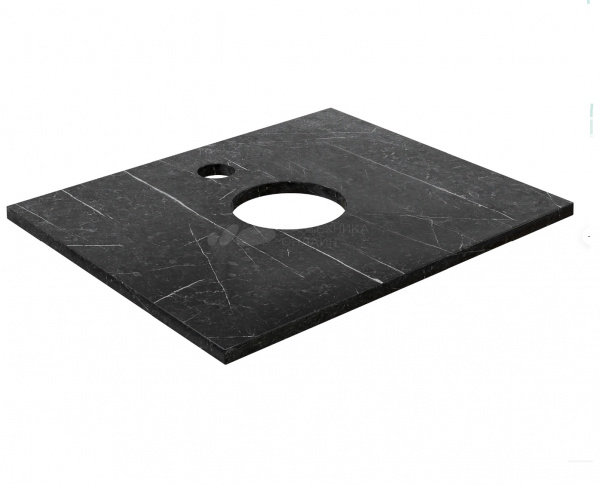 Столешница 60*51 лдсп черный мрамор